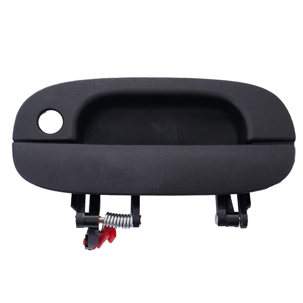 Lcyolada textured black front door handle, premium look and weather resistance for Dodge Ram.