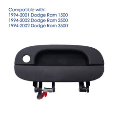 Lcyolada front exterior door handle with textured surface to resist wear and moisture.