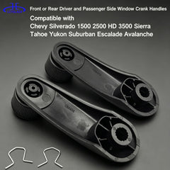 Lcyolada window crank handle right side OEM replacement for GM vehicles.