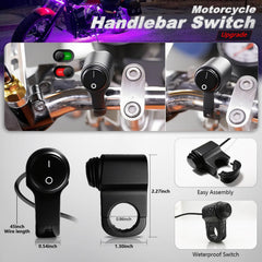 LD DARKEAGLE handlebar switch enables quick lighting control