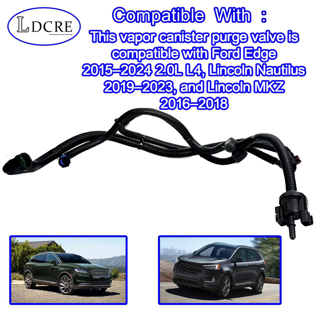 LDCRE Ford Edge 2.0L engine area displays compatible fit and routing.