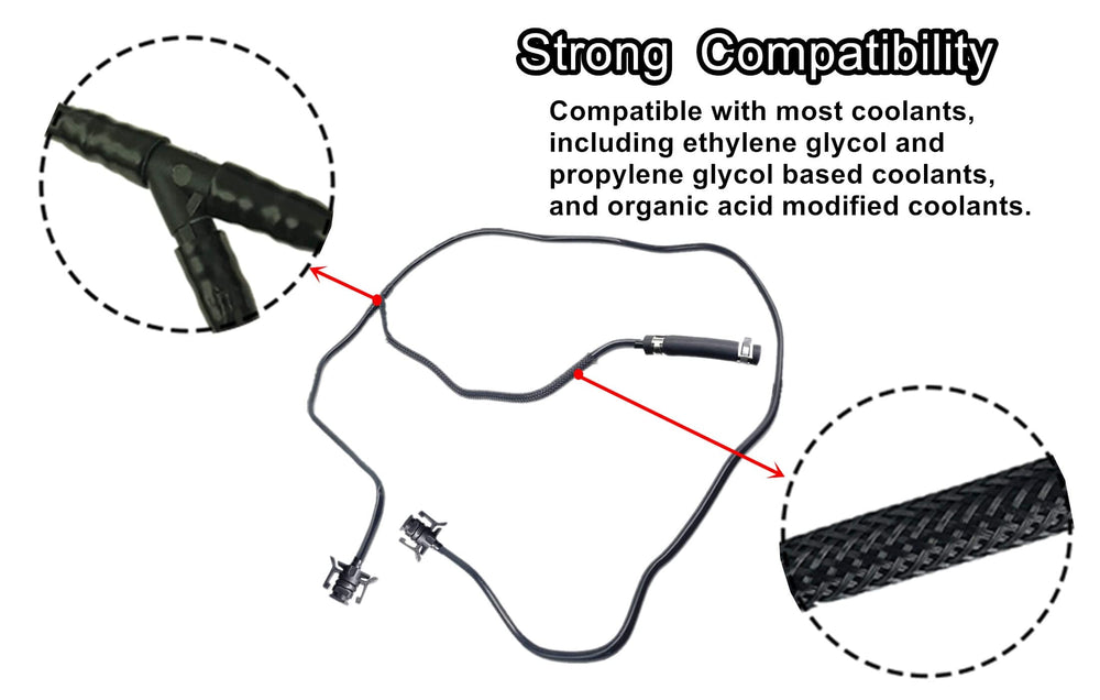 LDCRE BV618K012KF hose image, factory-grade material for long life.