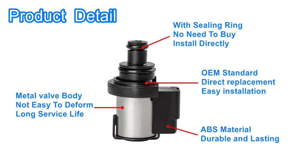 LDCRE lock-up solenoid fits Subaru TR580/TR690 CVT models.