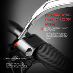 LDJXDADI chrome aluminum shells add durable, stylish protection to bikes.