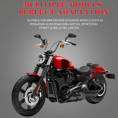 LDJXDADI motorcycle mirror long pole design extending outward for better visibility