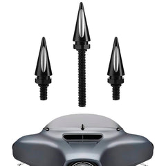 LDJXDADI windshield bolts securing Street Glide fairing with durable gasket.