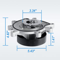 LDMINDA AW7163 bearing housing polished for corrosion resistance and longevity.