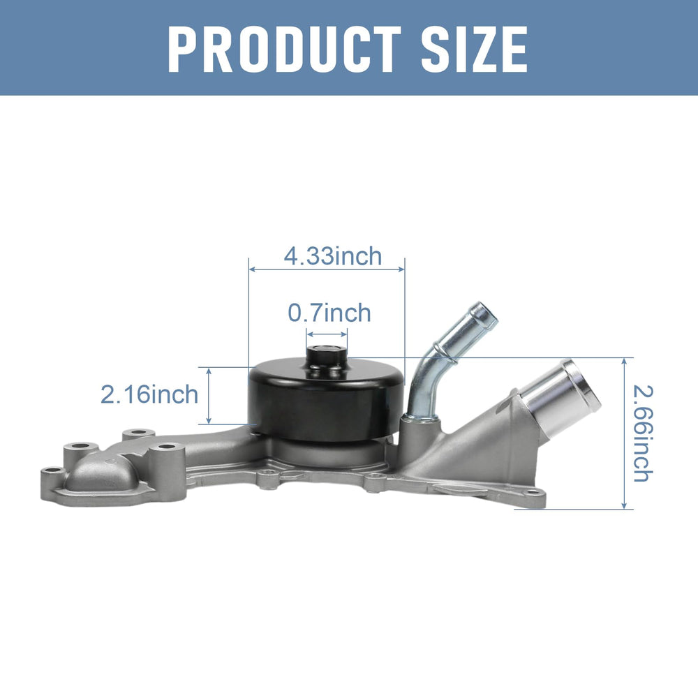 LDMINDA AW6169 fitment image shows broad 3.6L V6 vehicle compatibility