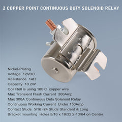 LDMINDA copper terminal contactors improve electrical efficiency at high current.