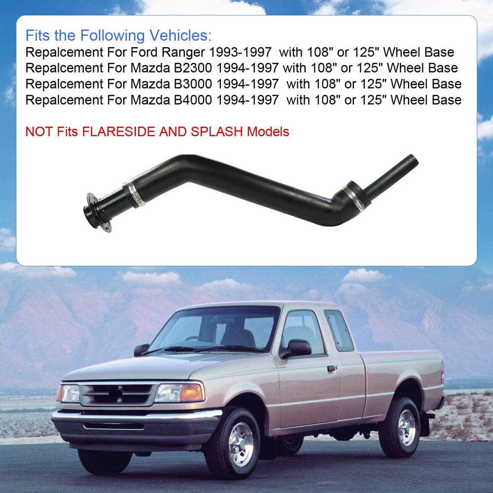 LDMINDA stainless steel filler neck assembly for durability