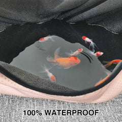 Leader Accessories Grey Waterproof Towel Seat Cover easy install and compact storage.