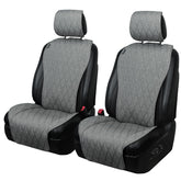 Leader Accessories sideless seat cover on the front seat shields against spills and wear.