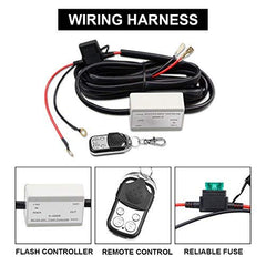 LEADTOPS RF remote control switch enables convenient on/off and strobe modes