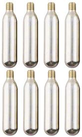 Leak Saver co2 cartridge 8-pack for quick, high-pressure HVAC refills without system contamination