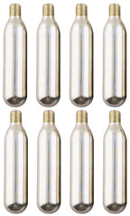 Leak Saver co2 cartridge 8-pack for quick, high-pressure HVAC refills without system contamination