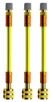 Leak Saver Direct Inject UV bottle shows easy, mess-free sealing for refrigerant leaks.