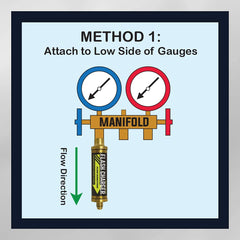 Leak Saver Flash Charger protects compressors during liquid charging.