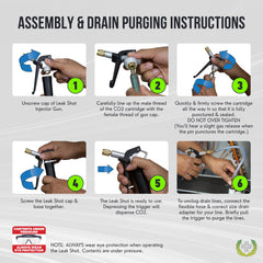 Leak Saver Flexible Extension Hose for hard-to-reach drain areas
