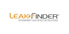 LeakFinder LF2008 bottle closeup shows vibrant fluorescence for diagnostics.
