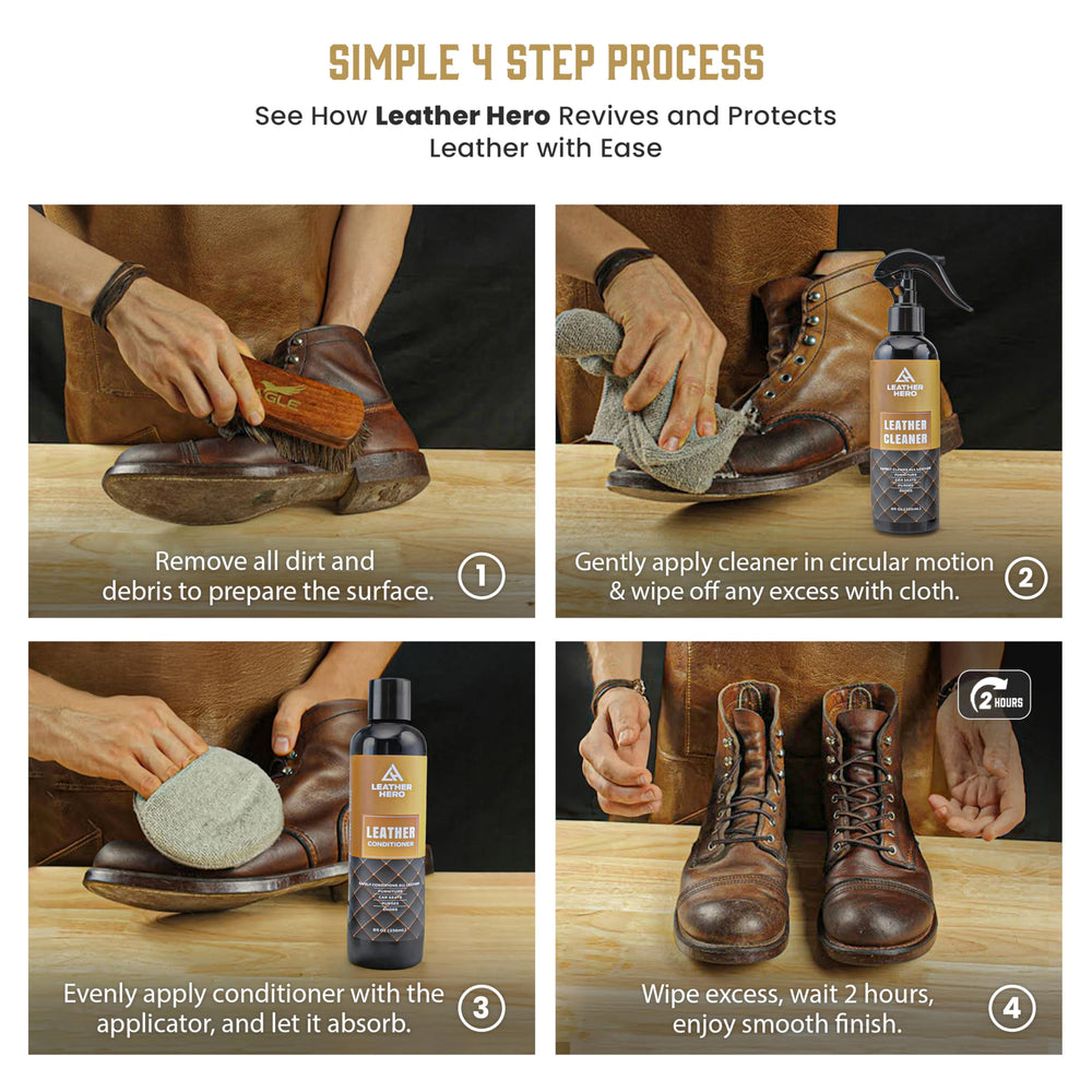 Leather Hero safe for natural and synthetic leathers