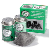Leather Luster original kit 12oz front view for easy leather care and shine
