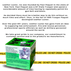 Leather Luster patent leather finish for lasting gloss