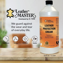 Leather Master care for shoes and boots provides stain resistance and flexibility.
