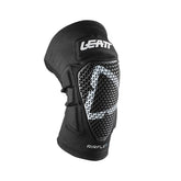 Leatt AirFlex Pro knee guard front view showing slim protection for enduro riding