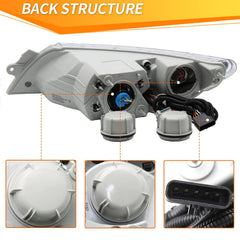 LEAVAN right headlight close-up highlighting durable seal and easy install.
