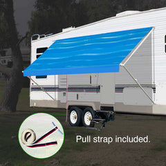 Leaveshade universal-fit RV awning suitable for many brands.