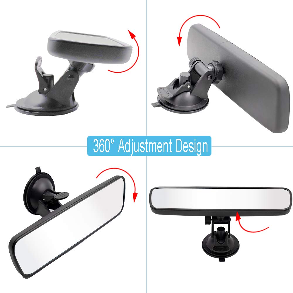 LECAMEBOR blue anti glare film reduces glare on night drives