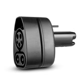 Lectron CCS to NACS adapter front view for on-the-road charging.