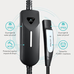 Lectron LED status indicators provide quick charging updates.