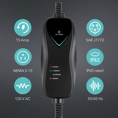 Lectron Level 1 EV Charger Energy Star efficiency reduces energy waste