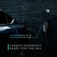 Overnight charging with Lectron Level 1 delivers range when you’re asleep.