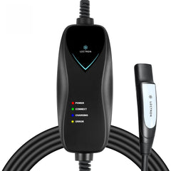 Lectron Level 1 Tesla Charger outlet view for easy home charging.