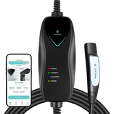 Lectron Level 1 Tesla Charger with WiFi front view for easy home charging