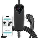 Lectron Level 2 J1772 charger with wifi control for real-time monitoring