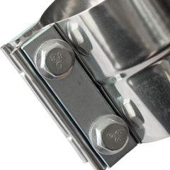 Four clamps in LEDAUT 4-pack ready for multiple exhaust jobs.