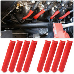 LEDAUT fiberglass spark plug boot cover is non-flammable and boot-safe
