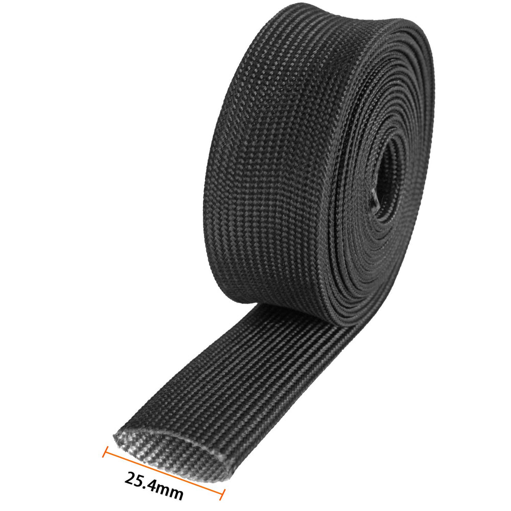 LEDAUT sleeve installed on wires demonstrates easy routing and secure fit