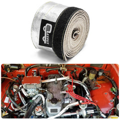 LEDAUT insulation material reduces heat transfer around wiring and hoses.