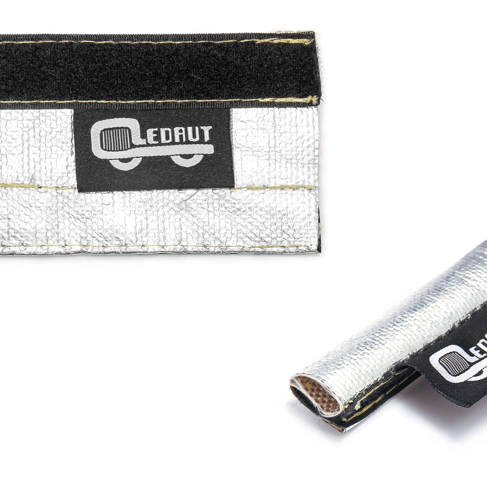 LEDAUT heat-shroud sleeve with hook-and-loop closure for quick mounting.