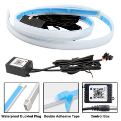 LEDCARE IP68 waterproof headlight strip withstands rain and splashes