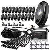 LEDMIRCY White Rock Lights R1 with 6000K beams for off-road visibility