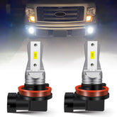 LEDYOTRY H11/H8 LED fog bulbs for easy true 1:1 replacement and quick plug-and-play.