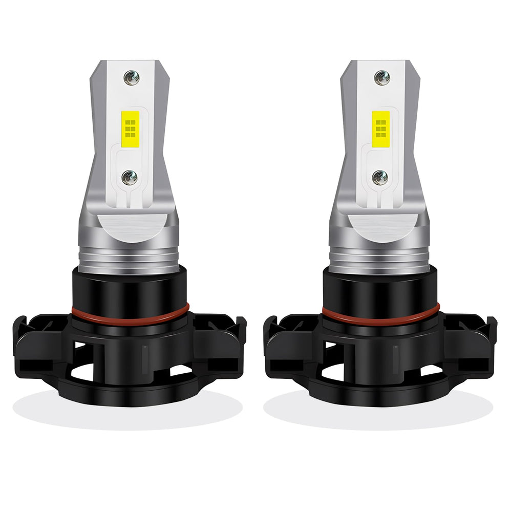LEDYOTRY PSX24W 2504 fog light bulbs, pack of 2, for quick replacement and bright visibility.