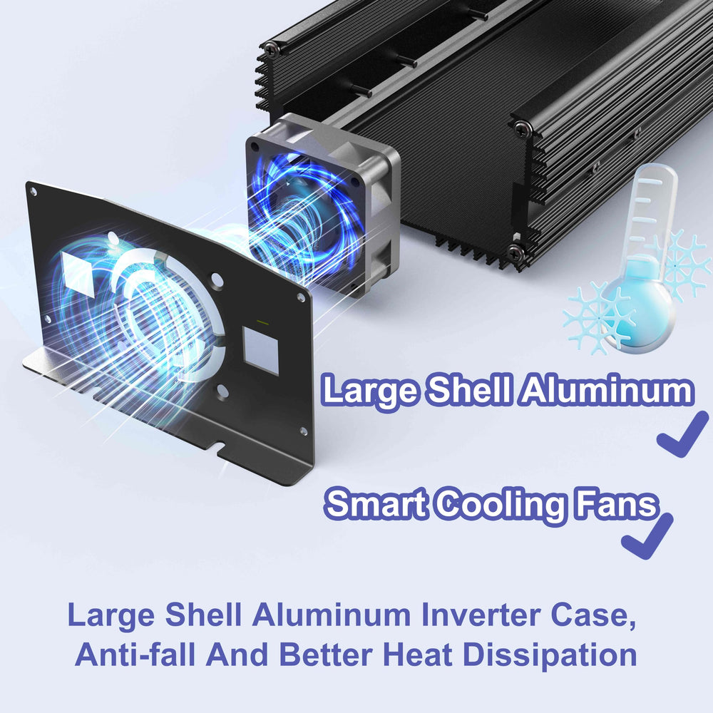 LEESKY aluminum shell improves heat dissipation and durability