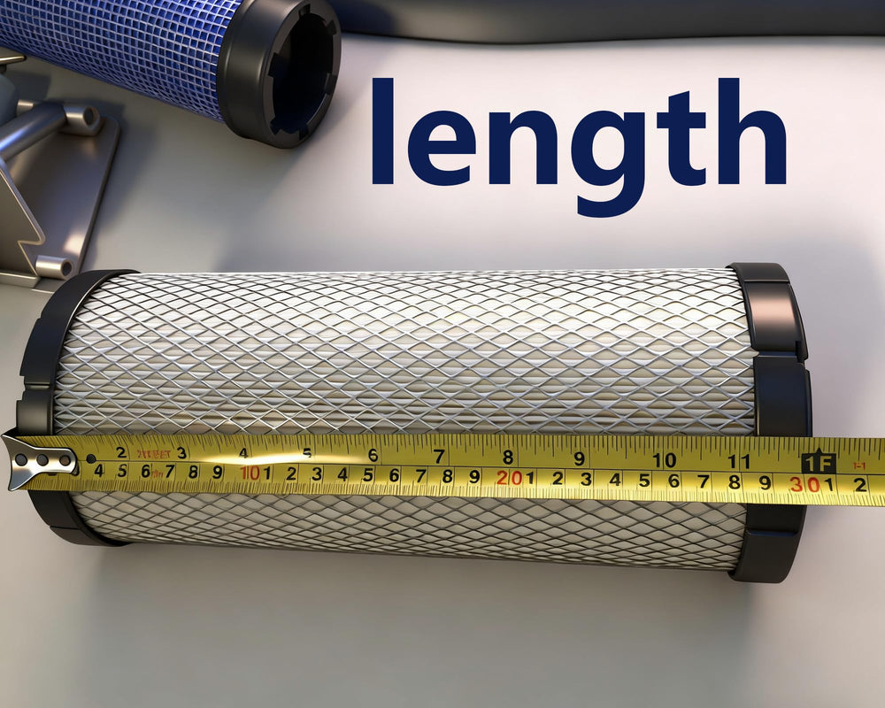 Leezhen pleated filter design delivers high filtration efficiency for Donaldson P822768/P822769.