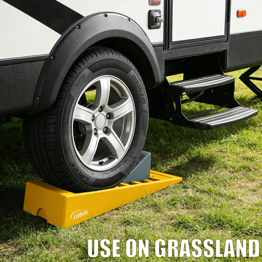 LEIDGG heavy-duty leveling blocks resist impact and last through rugged trips